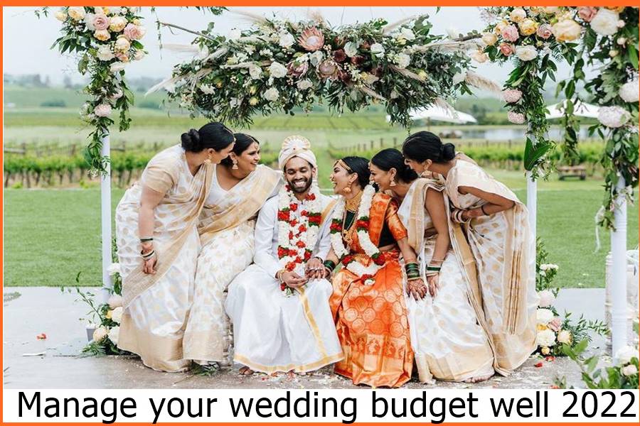 Manage your wedding budget well 2022