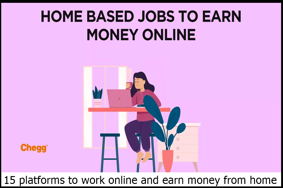 15 platforms to work online and earn money from home