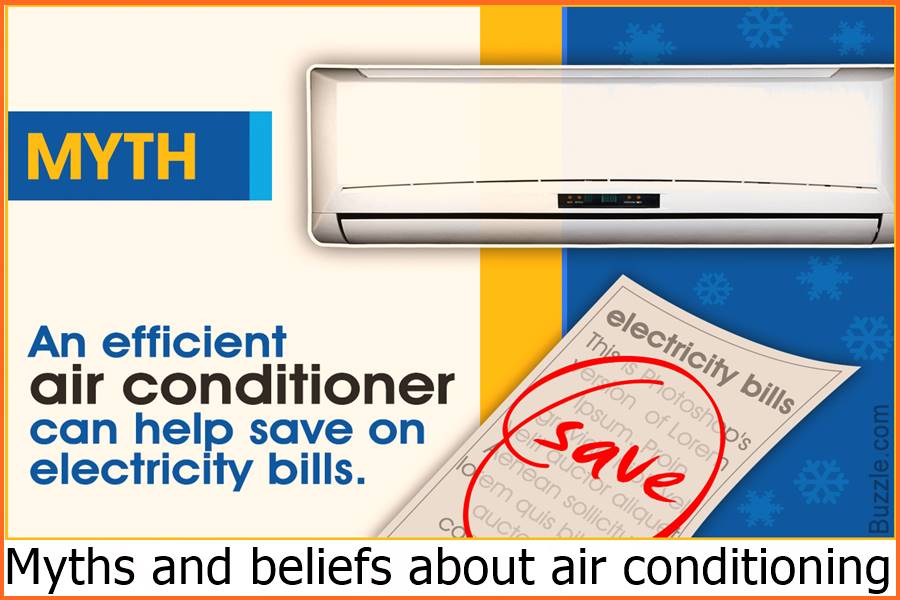 Myths and beliefs about air conditioning