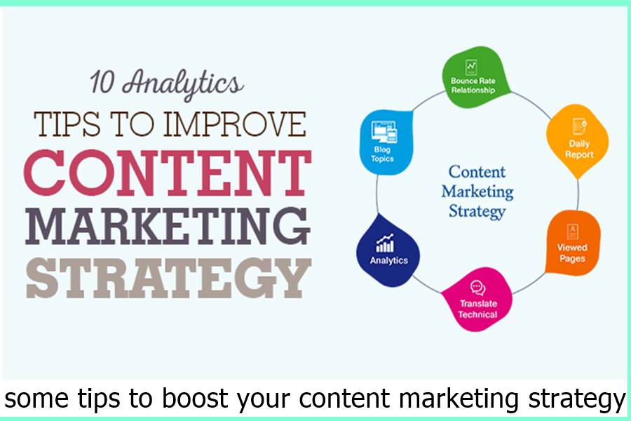 some tips to boost your content marketing strategy