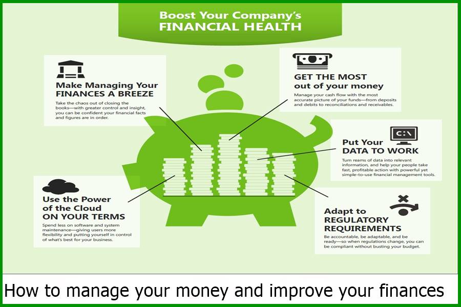 How to manage your money and improve your finances