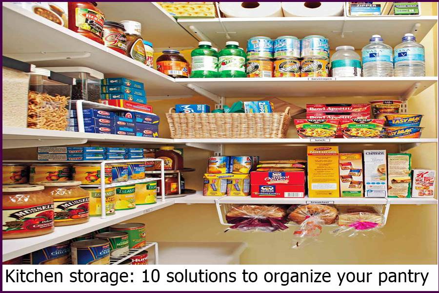 Kitchen storage: 10 solutions to organize your pantry
