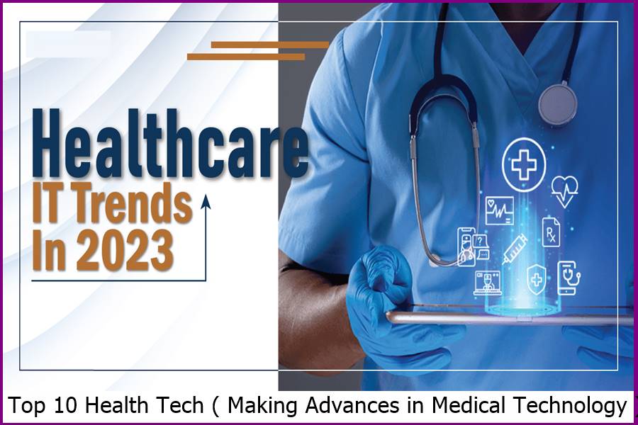 Top 10 Health Tech ( Making Advances in Medical Technology )