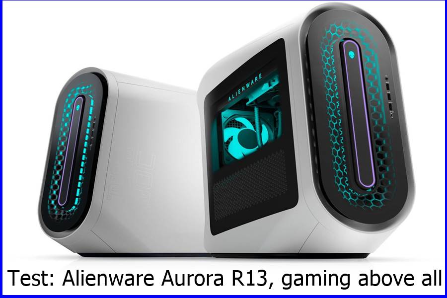 Test: Alienware Aurora R13, gaming above all