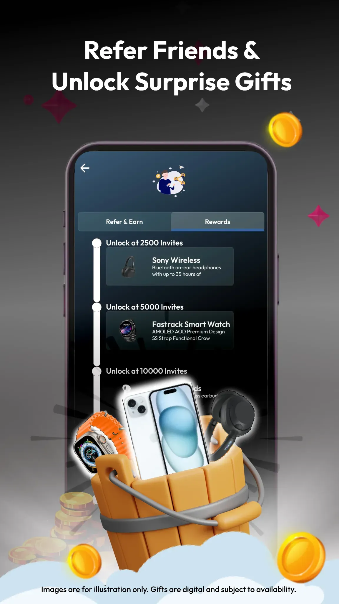 Zod Rewards Quiz Screen